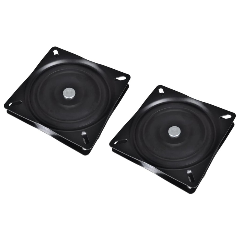 Berkfield Boat Seat Swivels 2 pcs Standard 160x160x2.5 mm