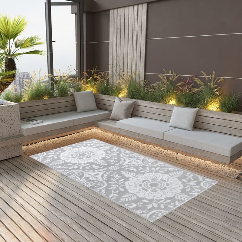 Berkfield Outdoor Carpet Light Grey 160×230 cm PP