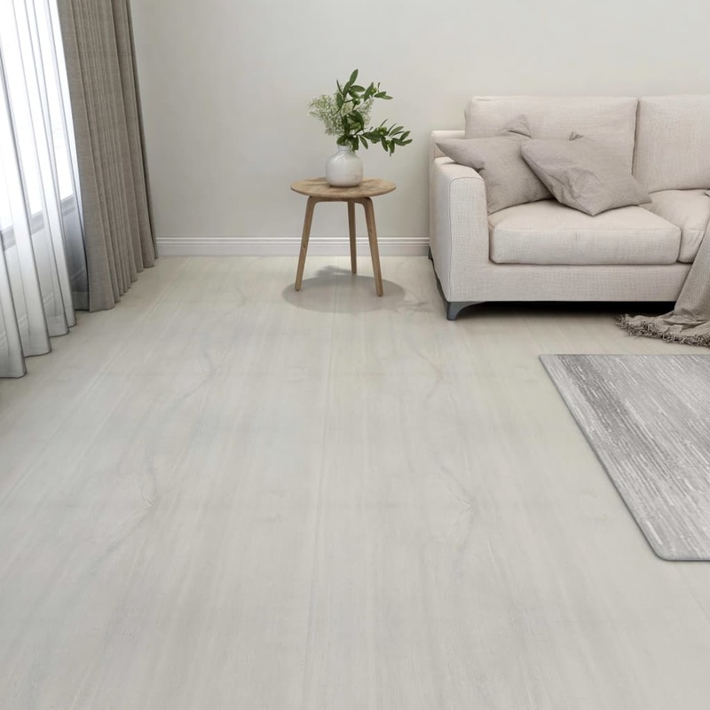 Berkfield Self-adhesive Flooring Planks 55 pcs PVC 5.11 m_ Cream