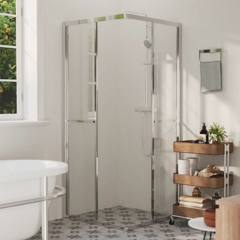 Berkfield Shower Cabin ESG 80x80x180 cm