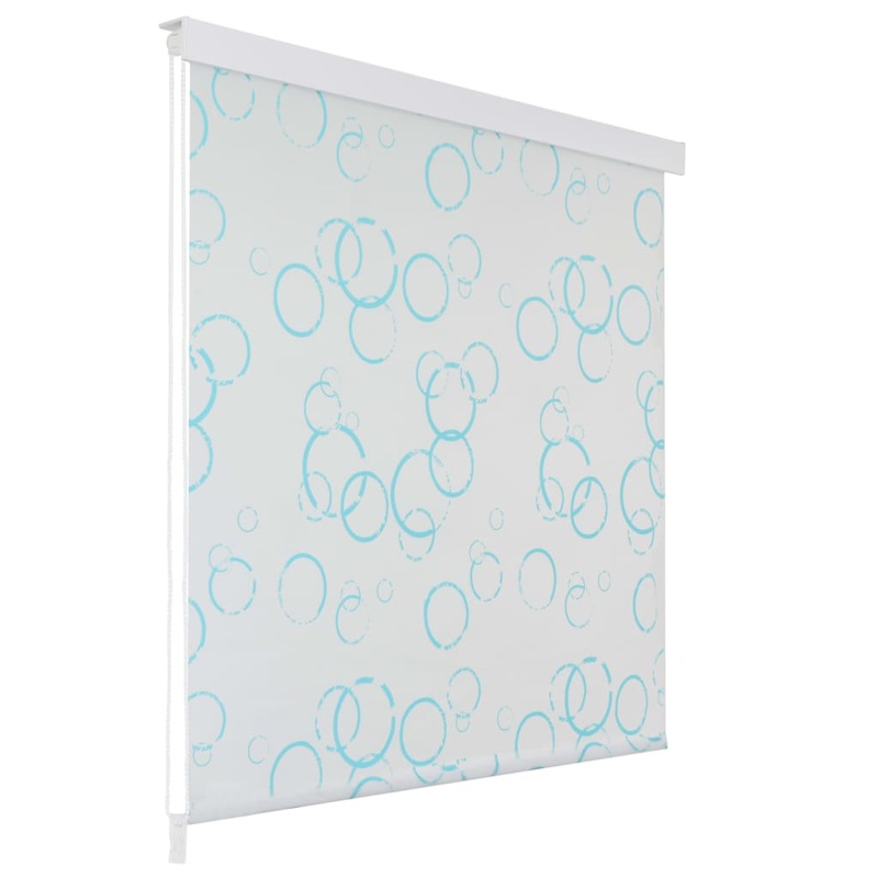 Berkfield Shower Roller Blind 120×240 cm Bubble