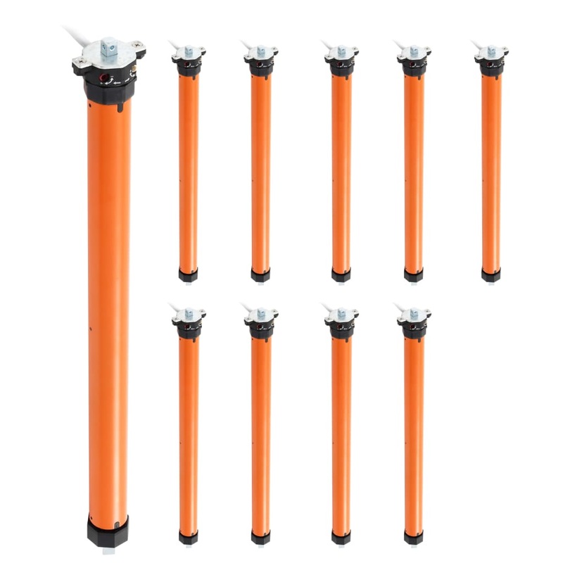 Berkfield Tubular Motors 10 pcs 10 Nm