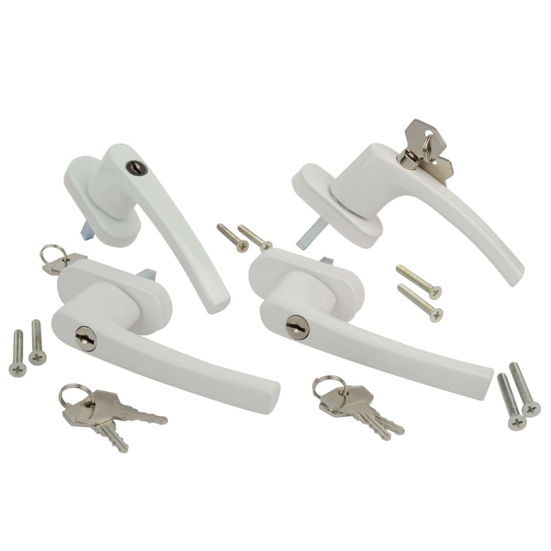 Br_der Mannesmann Security Window Handles 4 pcs