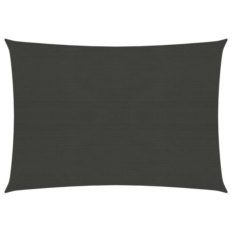 Berkfield Sunshade Sail HDPE 2×3.5 m Anthracite