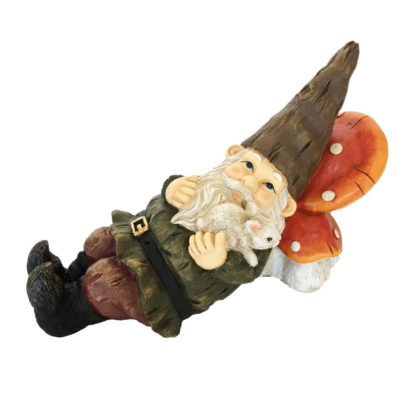 Esschert Design Gnome Taking Nap 14×29.4×19.8 cm