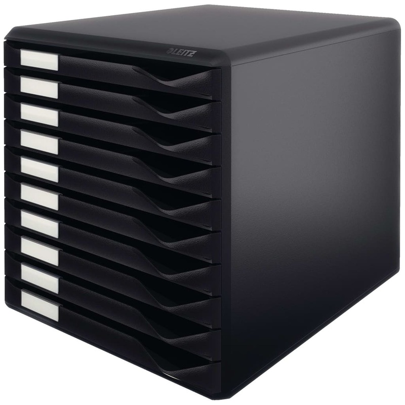 Leitz Form Set 10 Drawers Black