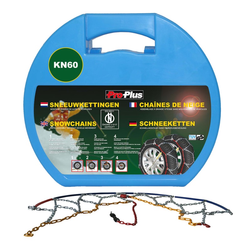 ProPlus Car Tyre Snow Chains 12 mm KN60 2 pcs