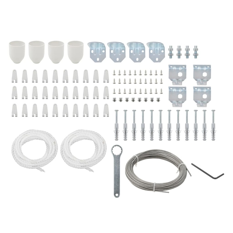 Berkfield 101 Piece Awning Accessory Set