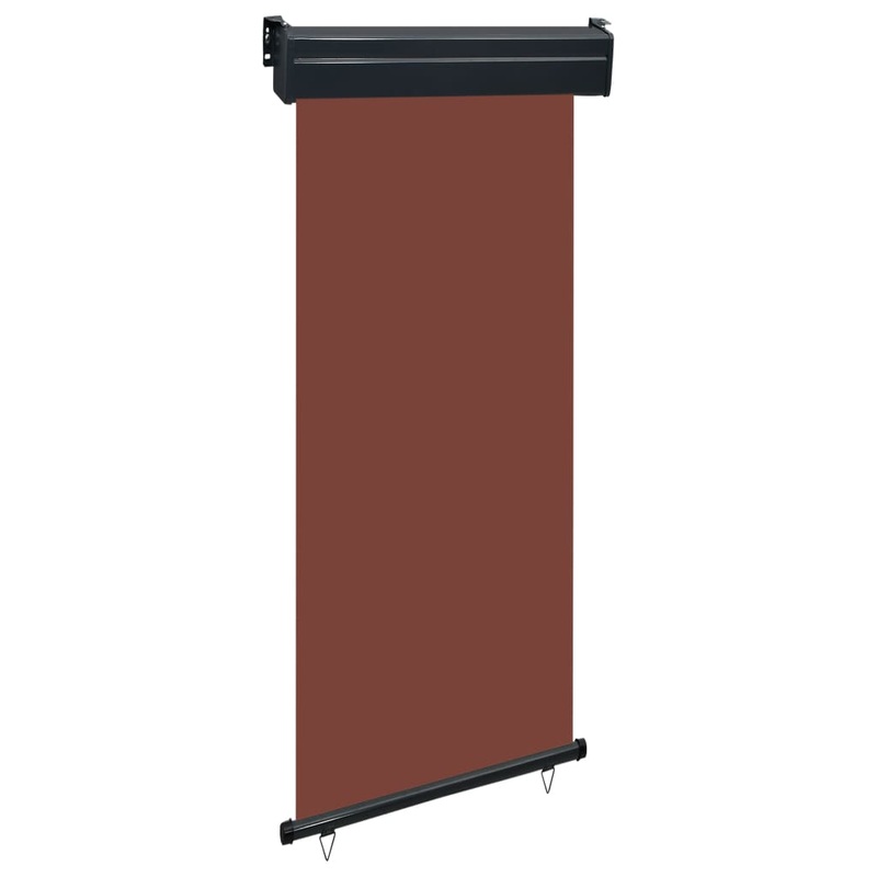 Berkfield Balcony Side Awning 85×250 cm Brown