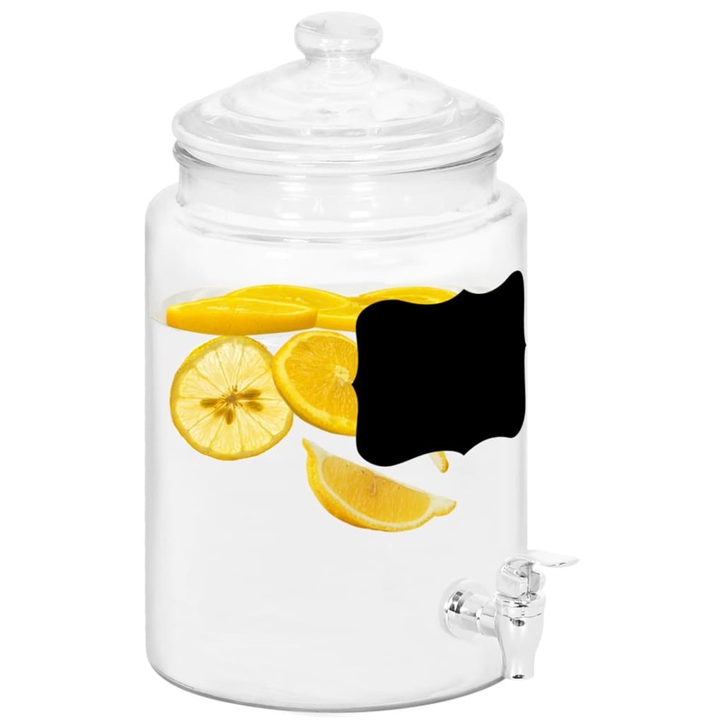Berkfield Beverage Dispenser with Sticker 5800 ml Glass
