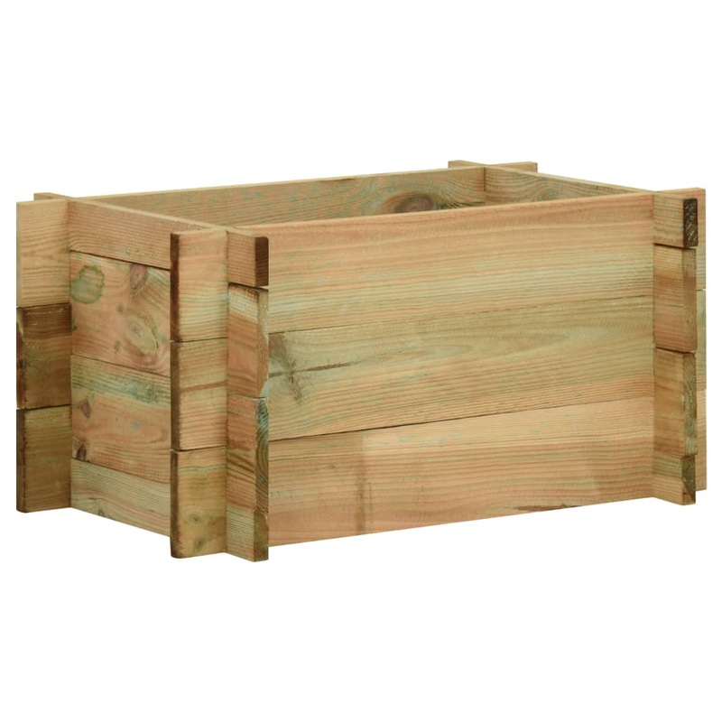Berkfield Garden Raised Vegetable Bed Impregnated Pinewood 40 cm