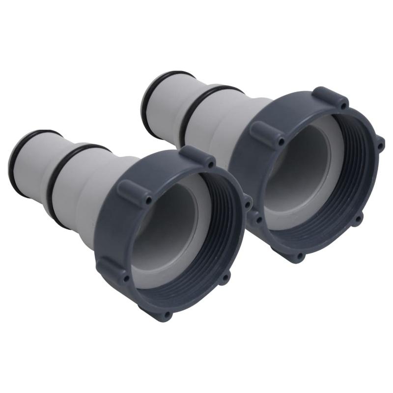 Berkfield Pool Hose Adapters 2 pcs Plastic