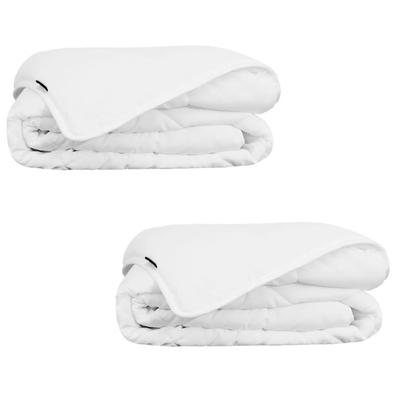 Berkfield Summer Duvet 2 pcs 135×200 cm