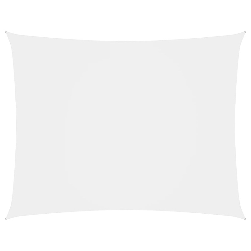 Berkfield Sunshade Sail Oxford Fabric Rectangular 2.5×4 m White