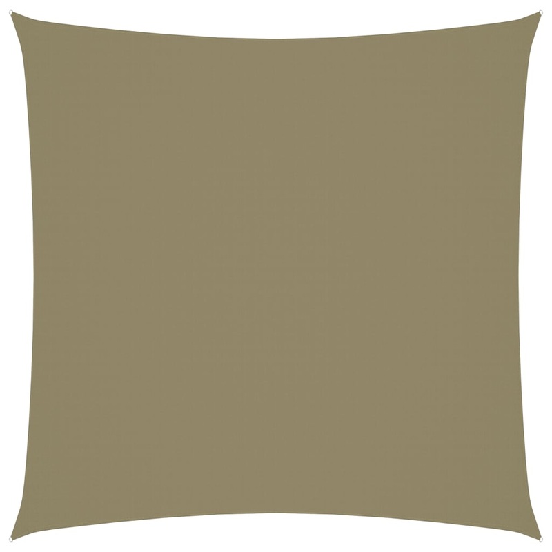 Berkfield Sunshade Sail Oxford Fabric Square 4×4 m Beige