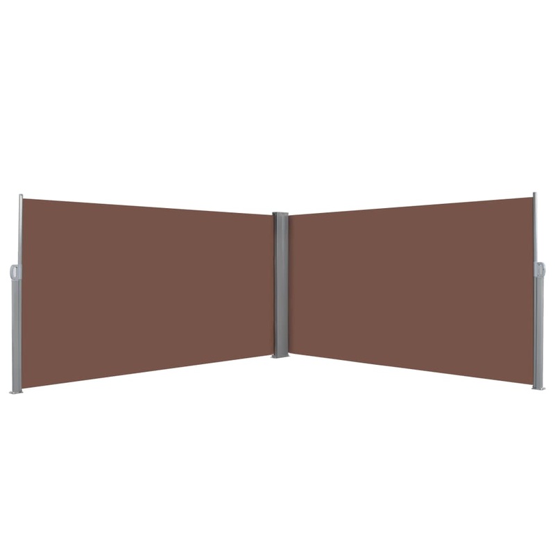 Berkfield Retractable Side Awning 160×600 cm Brown