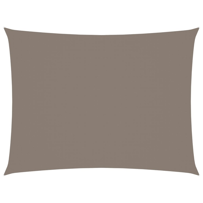 Berkfield Sunshade Sail Oxford Fabric Rectangular 6×7 m Taupe