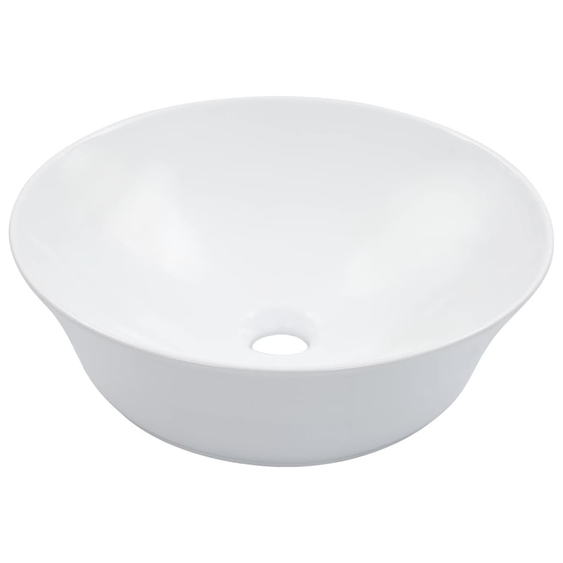 Berkfield Wash Basin 41×12.5 cm Ceramic White