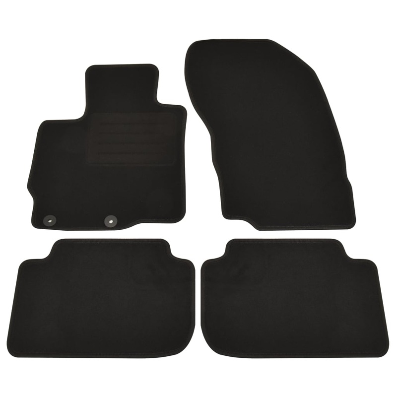 Berkfield 4 Piece Car Mat Set for Mitsubishi Eclipse Cross