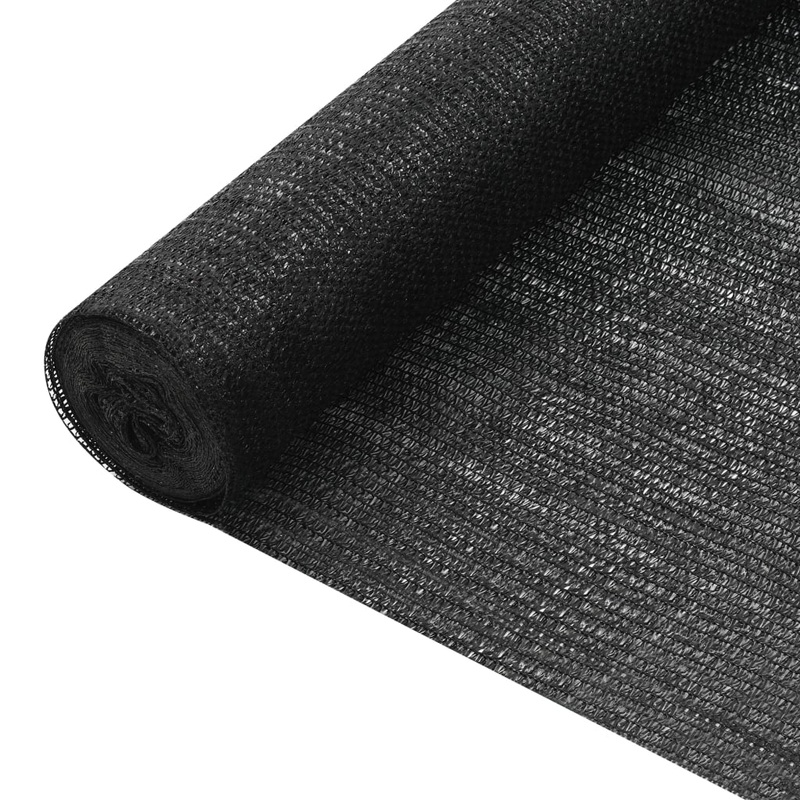 Berkfield Privacy Net Black 1×50 m HDPE 75 g/m_