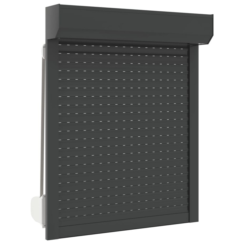 Berkfield Roller Shutter Aluminium 70×100 cm Anthracite