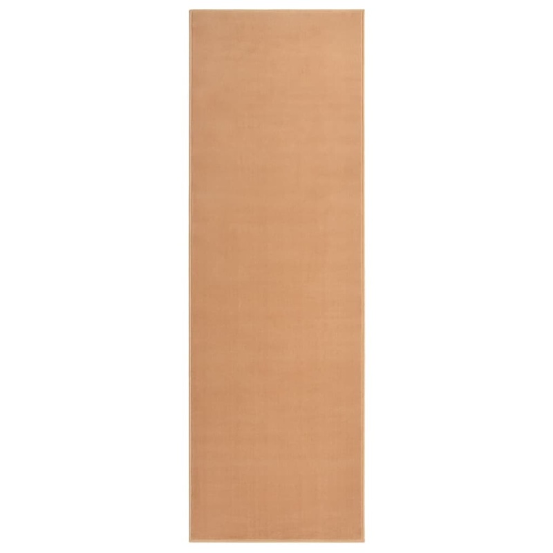Berkfield Runner Rug BCF Beige 60×200 cm