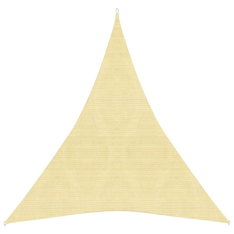 Berkfield Sunshade Sail 160 g/m_ Beige 4x5x5 m HDPE