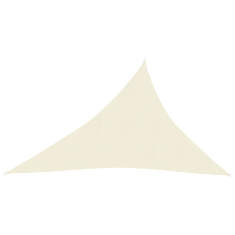 Berkfield Sunshade Sail 160 g/m_ Cream 3x4x5 m HDPE