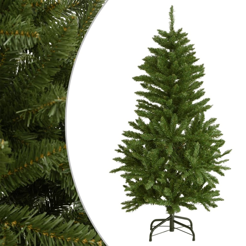 Berkfield Artificial Hinged Christmas Tree with Stand Green 150 cm