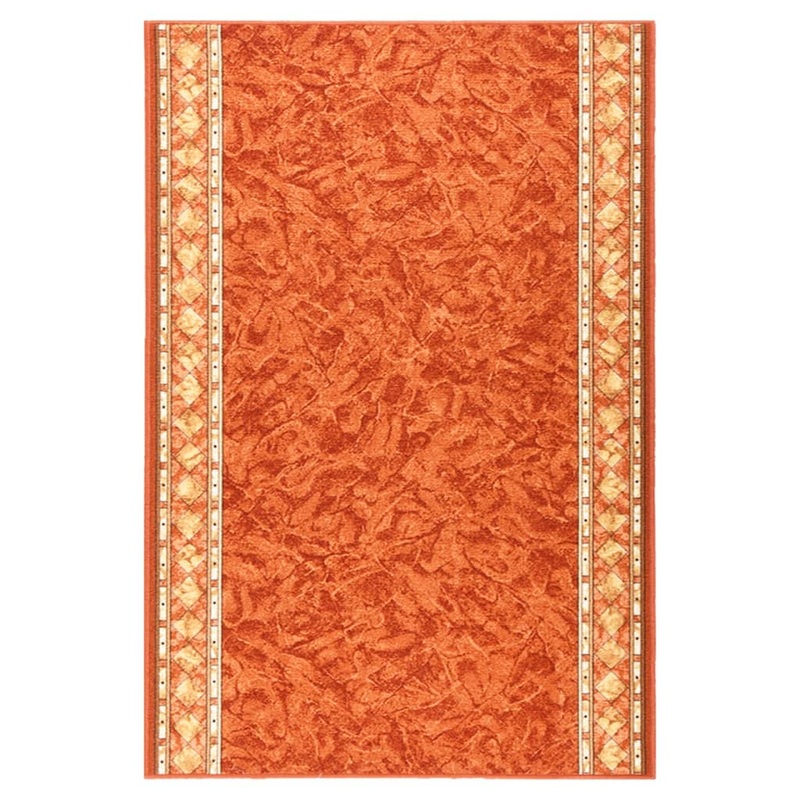 Berkfield Carpet Runner Terracotta 100×150 cm Anti Slip