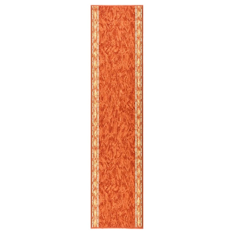 Berkfield Carpet Runner Terracotta 80×350 cm Anti Slip