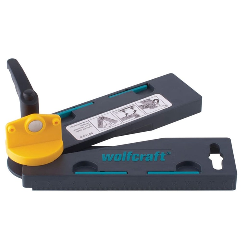 wolfcraft Bevel Gauge with Angle Bisector 6921000