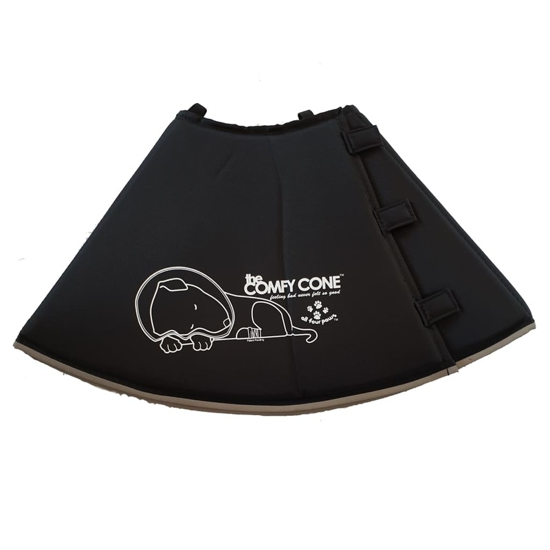 All Four Paws E-collar Comfy Cone S Long 20 cm Black