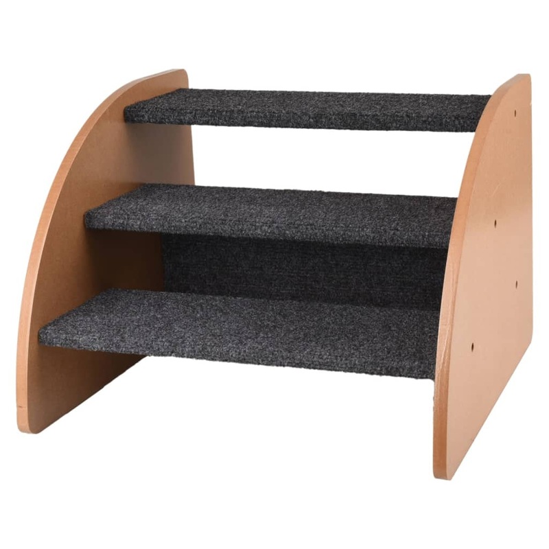 FLAMINGO Dog Step Karpi 41.5×38.5×30 cm Grey