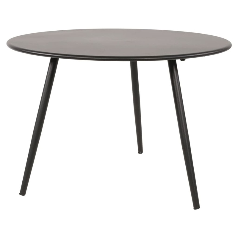 Lesli Living Side Table Rafael 45×35 cm Black