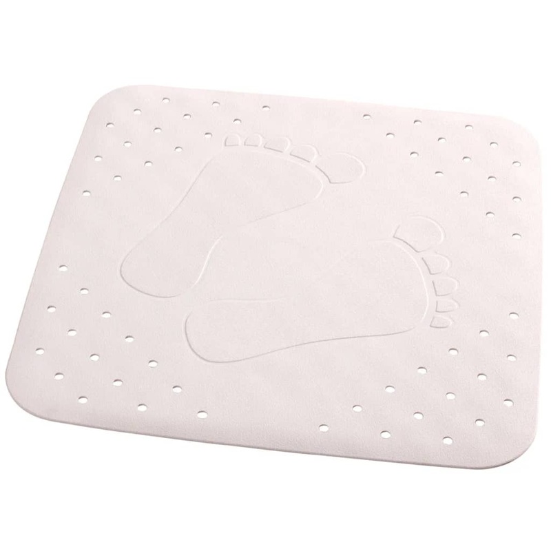 RIDDER Non-Slip Shower Mat Plattfu 54×54 cm White 67281
