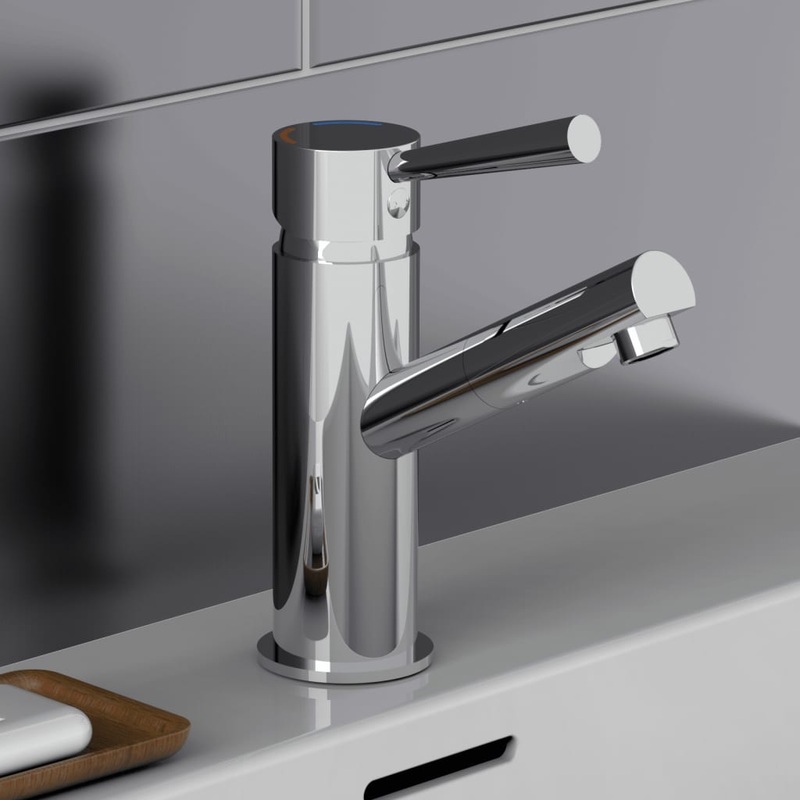 SCHTTE Basin Mixer CORNWALL Low Pressure Chrome