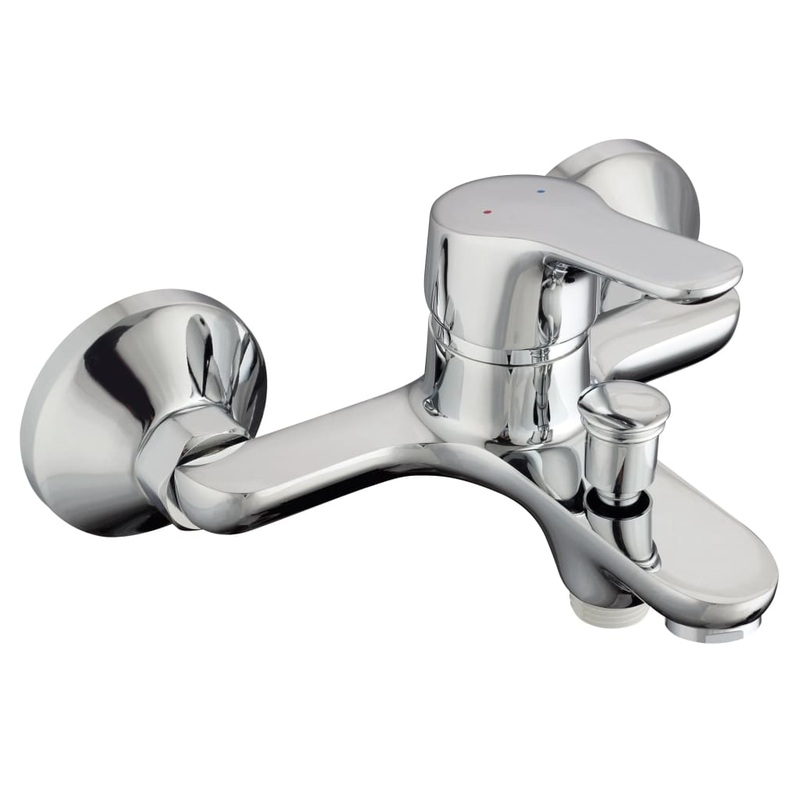 SCHTTE Bath Shower Mixer Tap VICO Chrome 105 mm