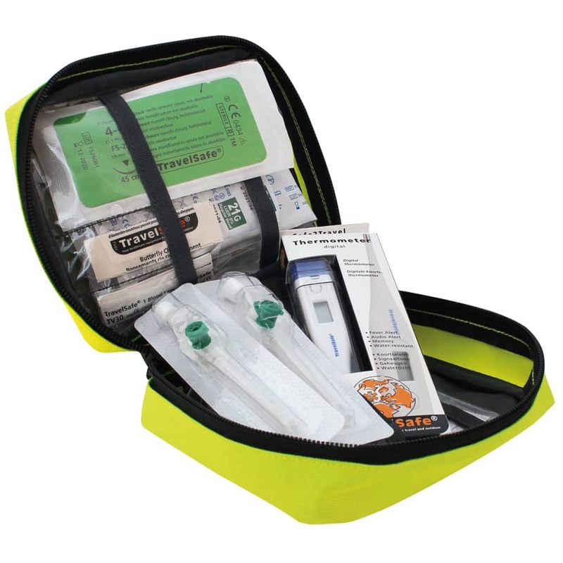 Travelsafe 31 Piece First Aid Kit Globe Sterile Plus Yellow
