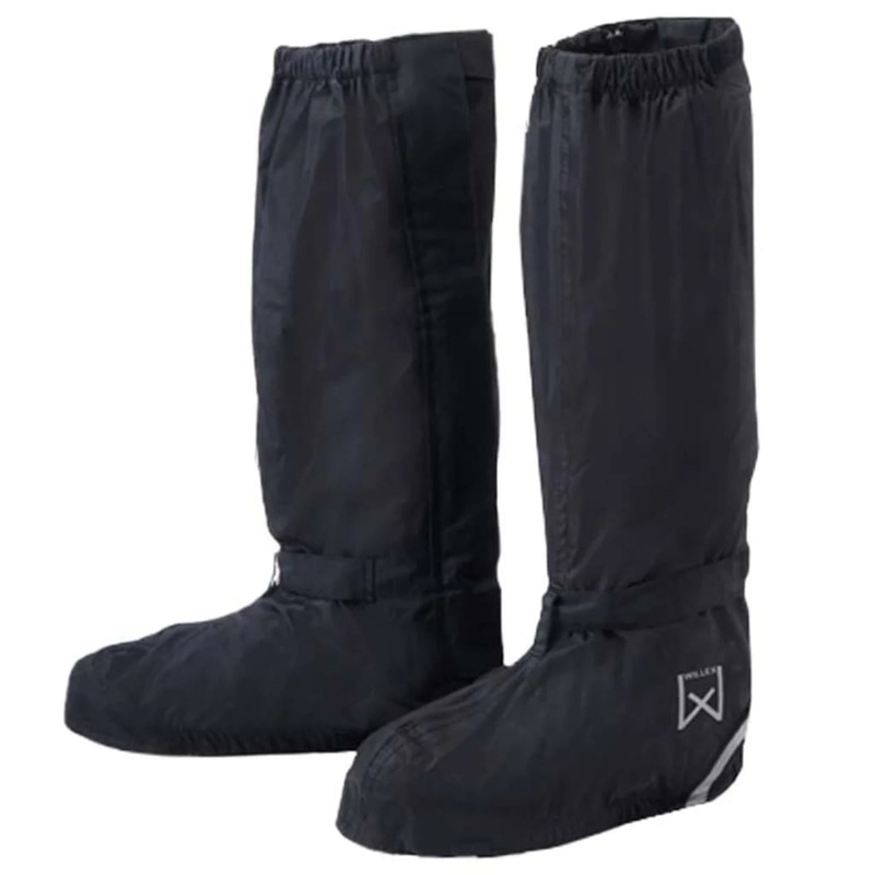 Willex Bicycle Shoe Covers Long 44-48 Black 29428