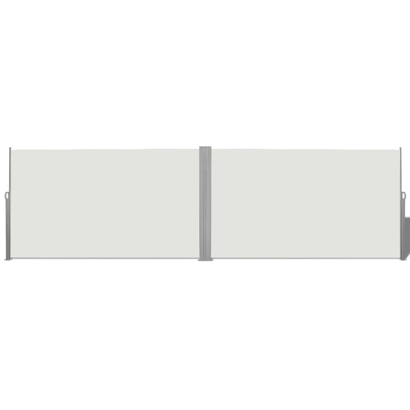 Berkfield Retractable Side Awning 180×600 cm Cream