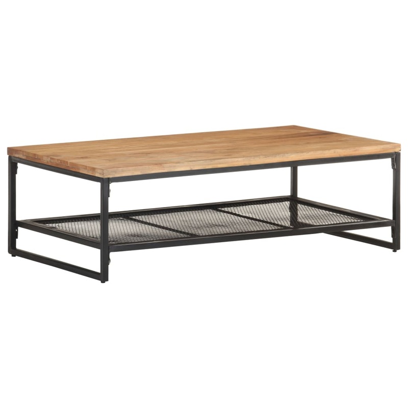 Berkfield Coffee Table 110x60x35 cm Solid Acacia Wood