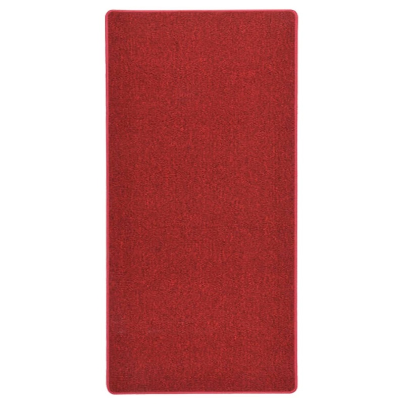 Berkfield Carpet Runner Red 50×100 cm