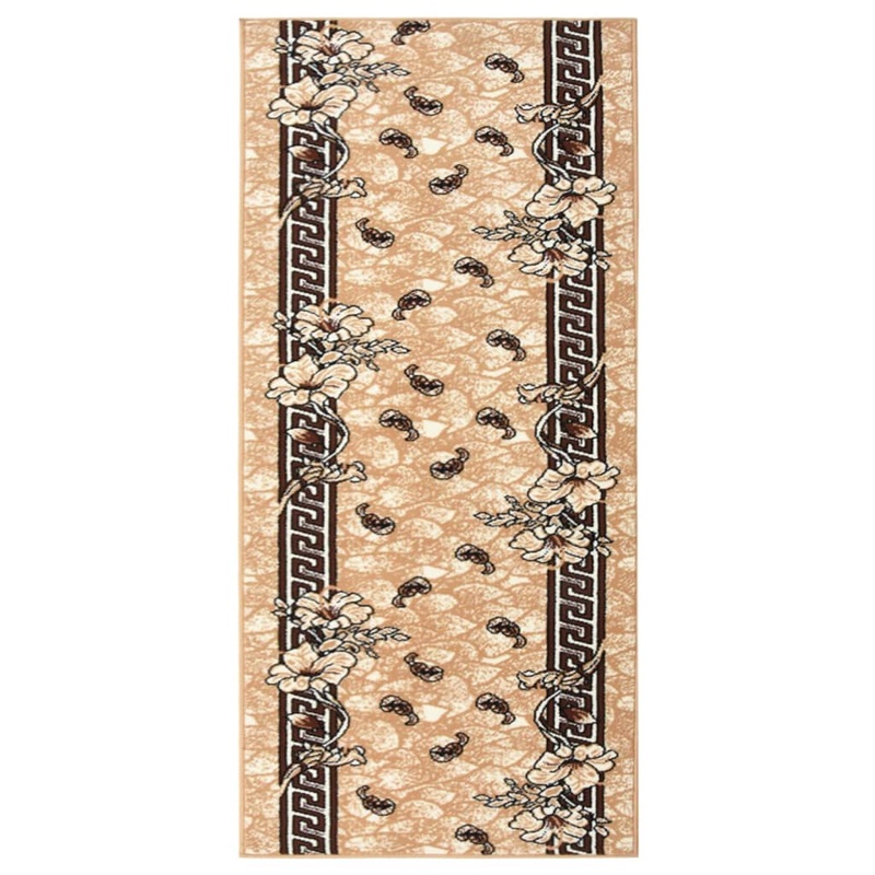 Berkfield Runner Rug BCF Beige 80×150 cm
