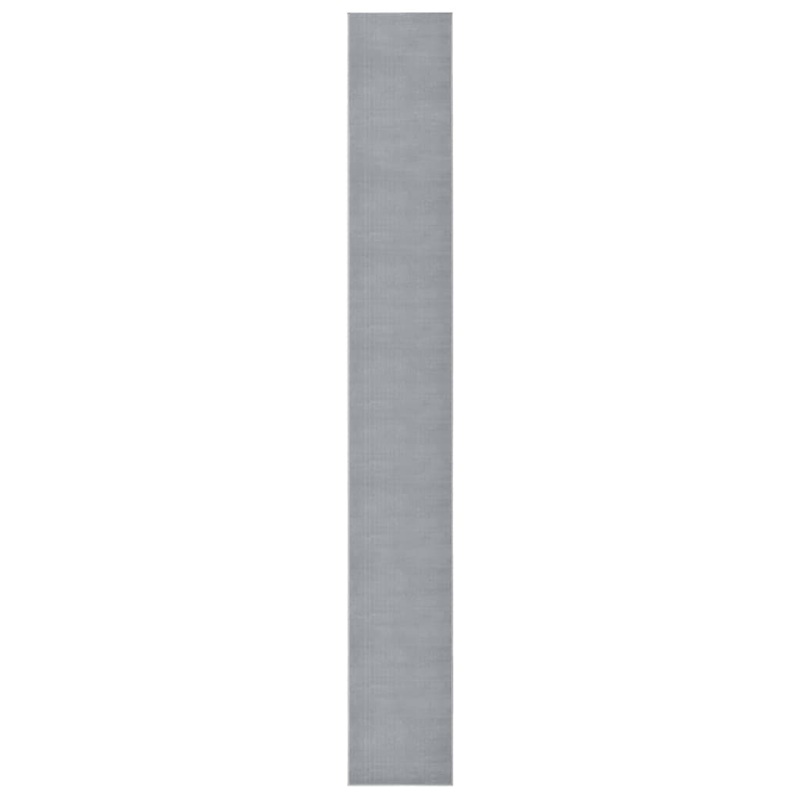 Berkfield Runner Rug BCF Grey 60×500 cm
