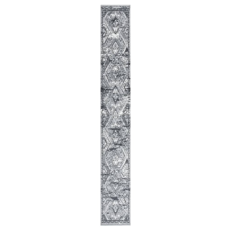 Berkfield Runner Rug BCF Oriental Grey 60×450 cm