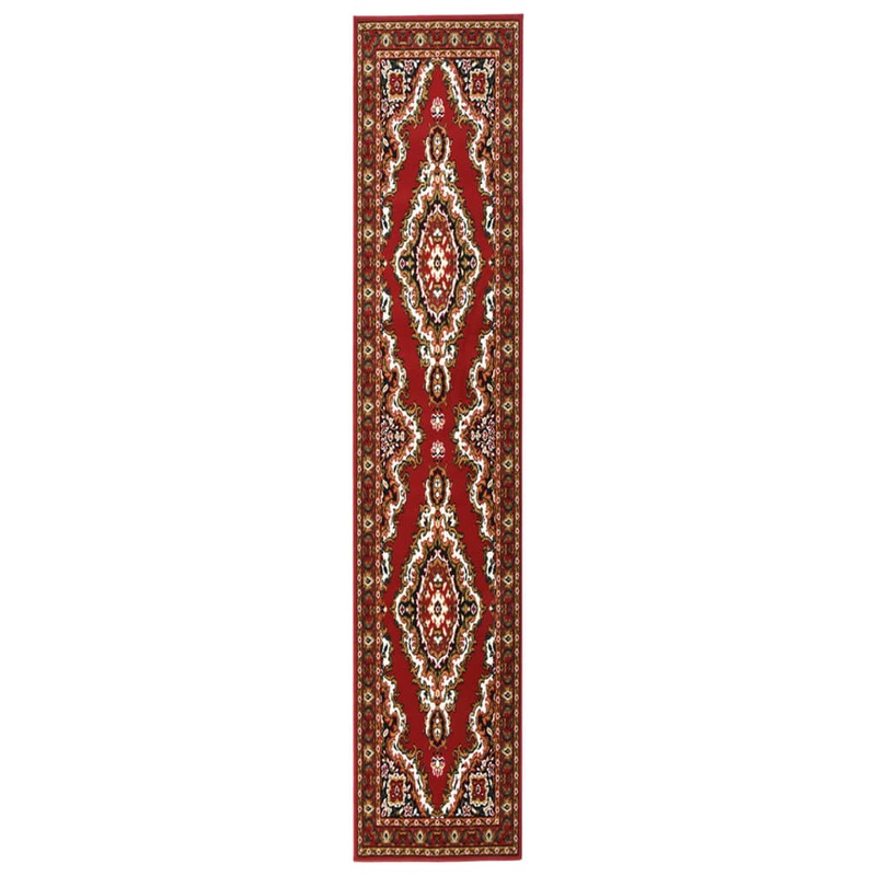 Berkfield Runner Rug BCF Oriental Red 60×450 cm