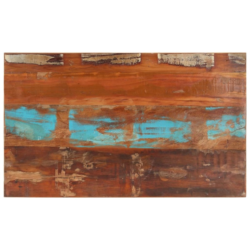 Berkfield Rectangular Table Top 60×100 cm 15-16 mm Solid Reclaimed Wood