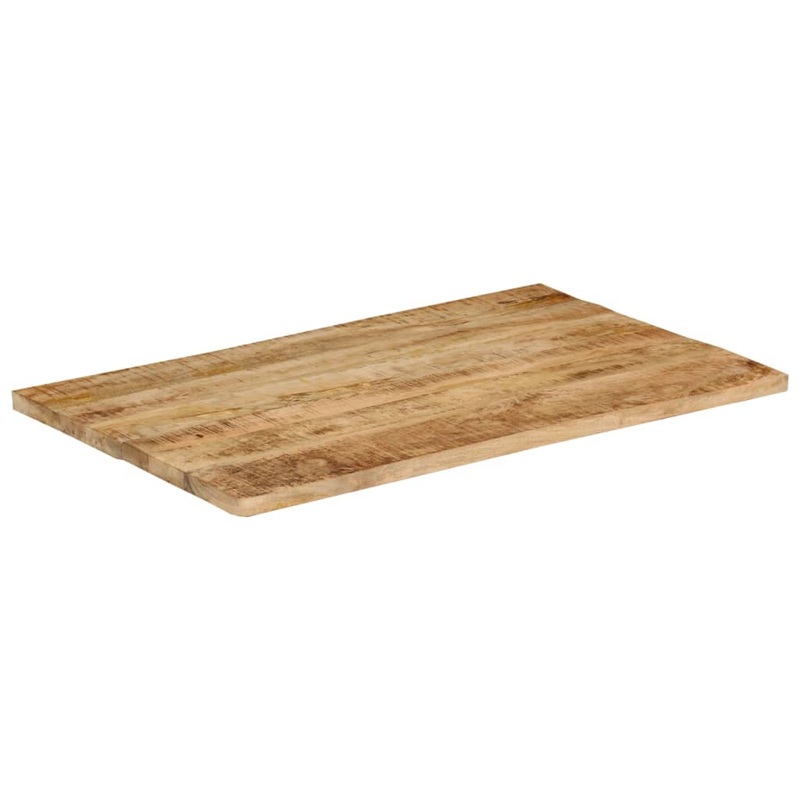 Berkfield Table Top 25-27 mm 100×60 cm Solid Wood Mango