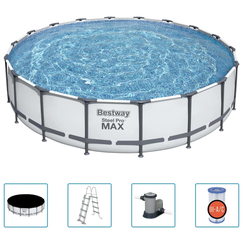 Bestway Steel Pro MAX Swimming Pool Set 549×122 cm